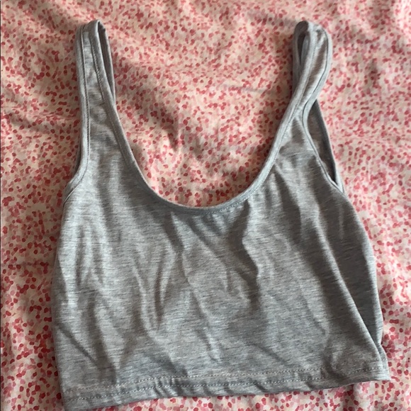 Grey crop top - Picture 1 of 1